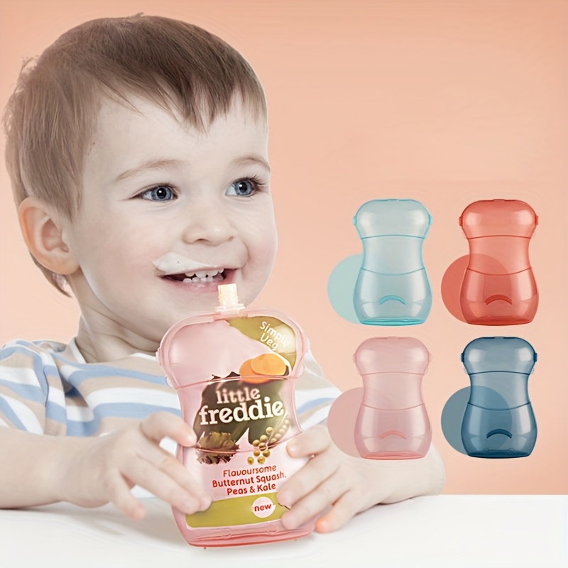 Baby Puree Pouch - Contenedor Portátil Antiderrame para Puré de
