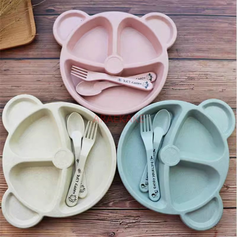 Baby Food Grade - Juego de platos de comedor para