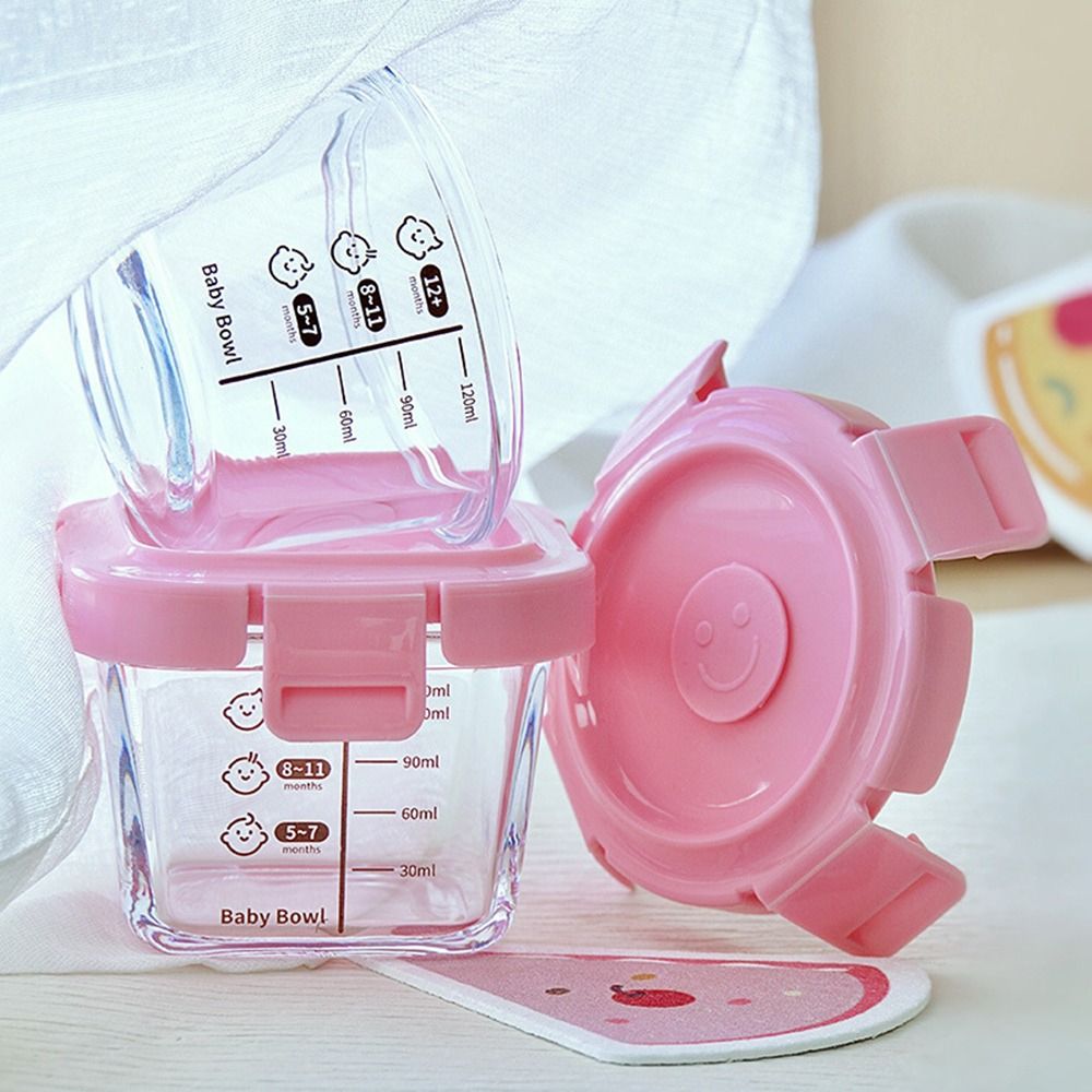 Baby Food Glass Jar - Caja de almacenamiento de alimentos de