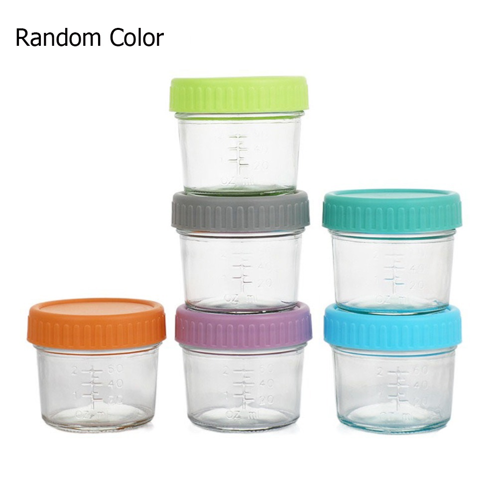 Baby Food Glass Jar - Tarro de vidrio multiusos para comida