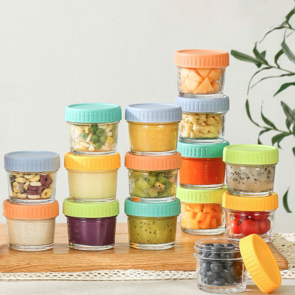 Baby Food Glass Jar - Tarro de cristal para comida de