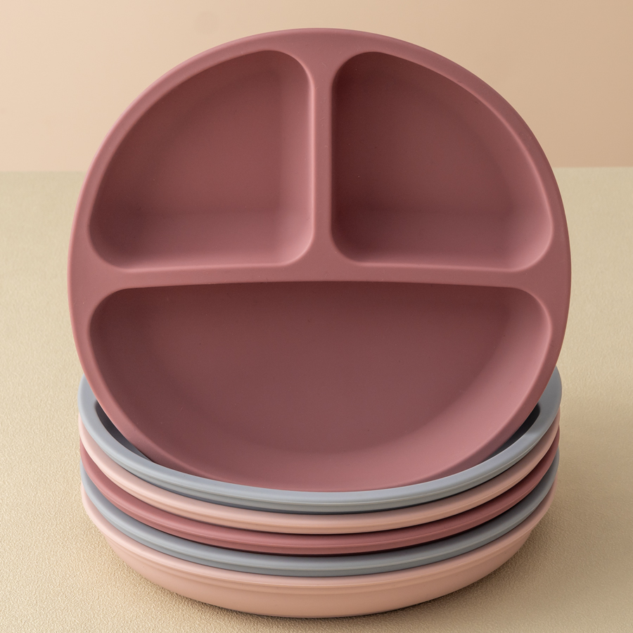 Baby Food Table - Plato de comedor de silicona con