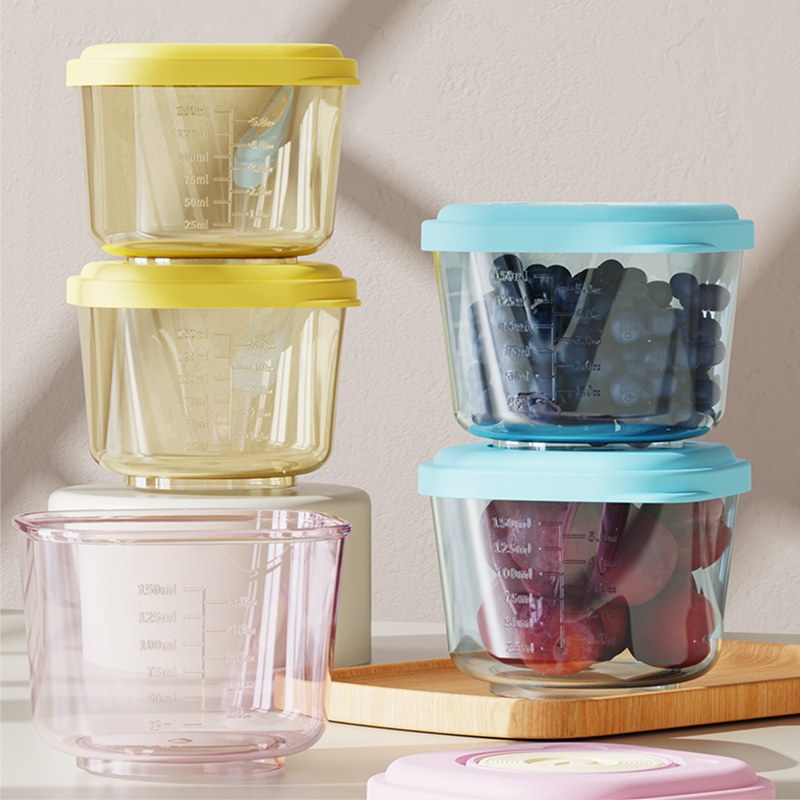Baby Food Glass Jar - Contenedores de almacenamiento de alimentos para