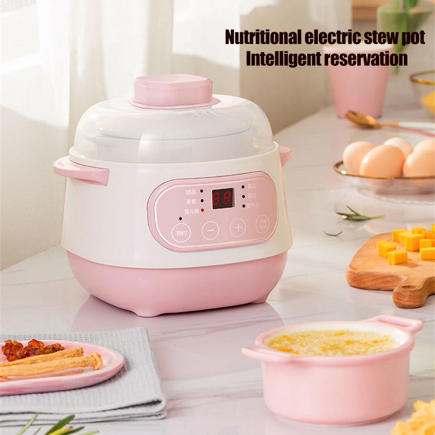 Baby Food Maker Baby Safe - Olla eléctrica para gachas de bebé,