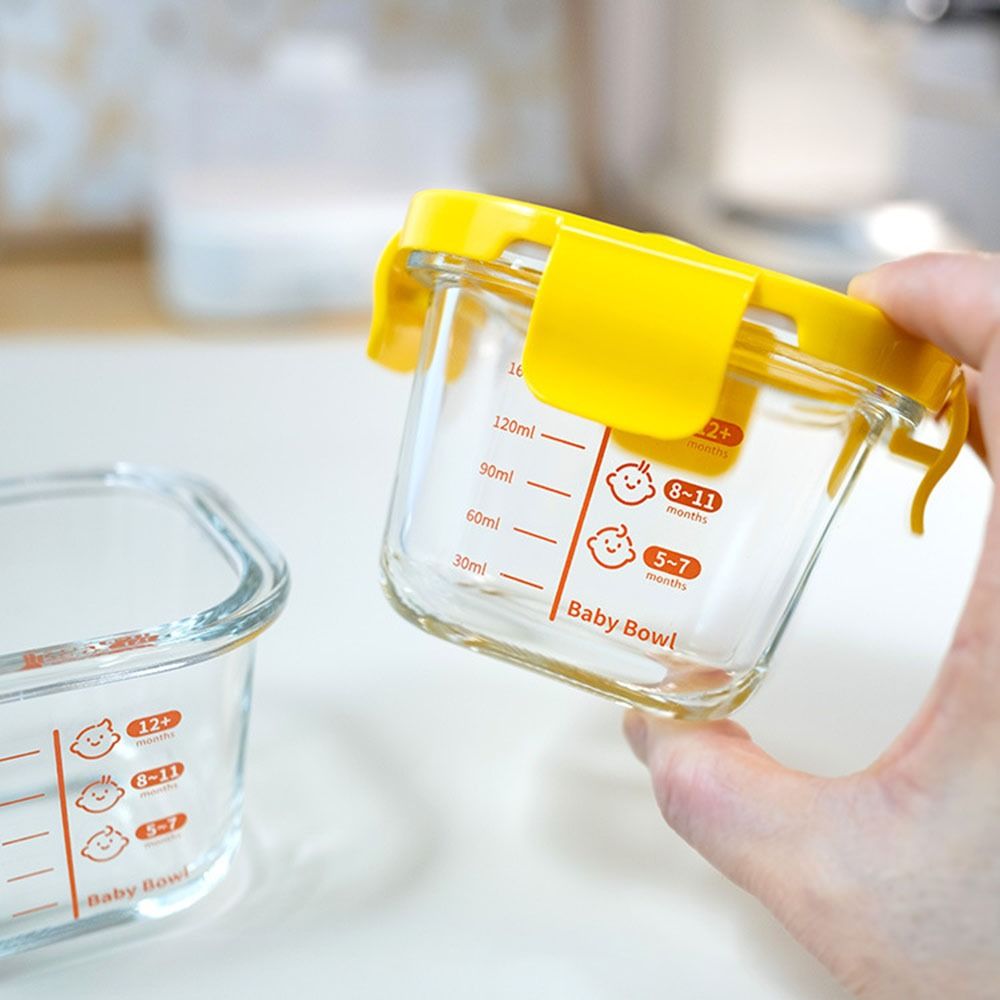 Baby Food Glass Jar - Recipiente de Vidrio para Almacenar Alimentos