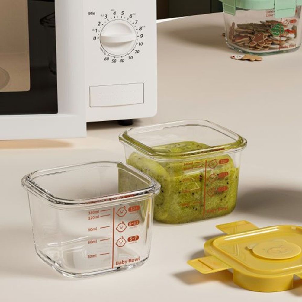 Baby Food Glass Jar - Nuevo Recipiente de Vidrio para Almacenamiento