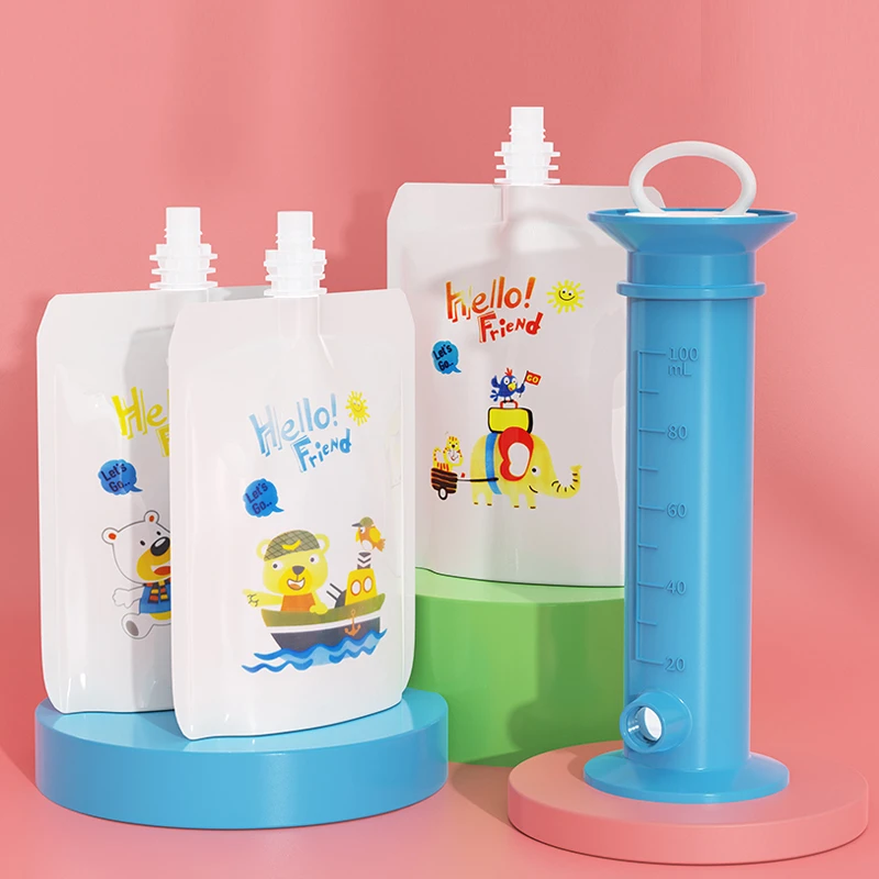 Baby Food Pouches 1 Year Old - Dispensador de alimentos de frutas para