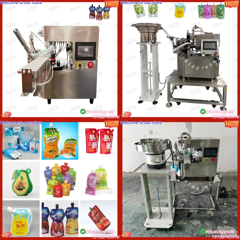 Baby Puree Pouch - Máquina de llenado y sellado de