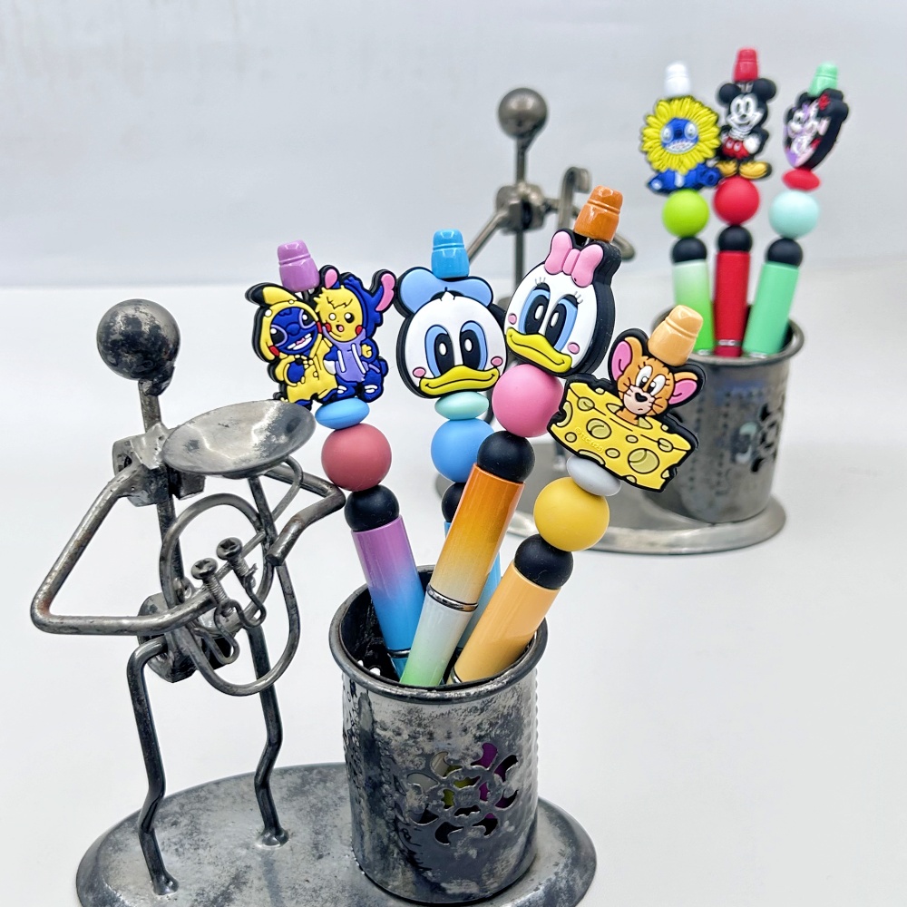 Baby Food Grade - Mini cuentas de silicona de dibujos