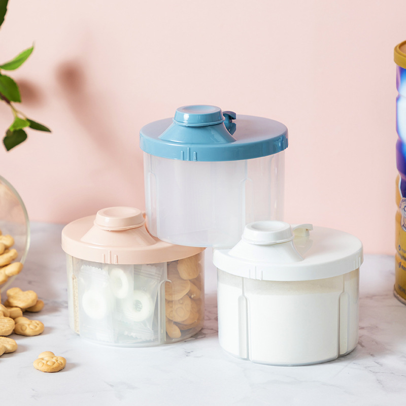 Baby Food Glass Jar - Caja de leche en polvo portátil