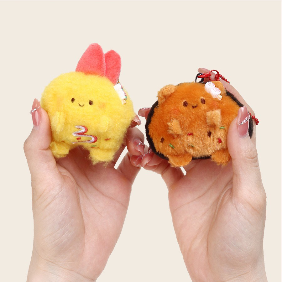 1 Par de Divertidos Llaveros M - Baby Food Shrimp reseña y precio