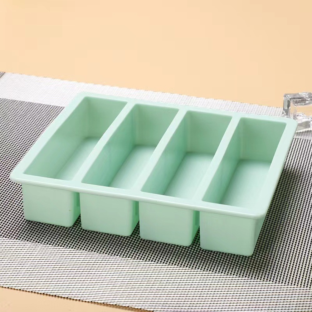 Molde de hielo de silicona en  - Baby Food Freezer Tray reseña y precio