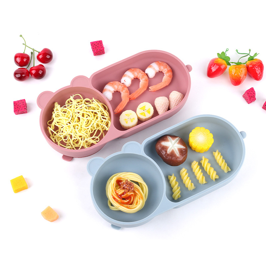 Cuenco con ventosa de silicona - Baby Food Ingredients reseña y precio