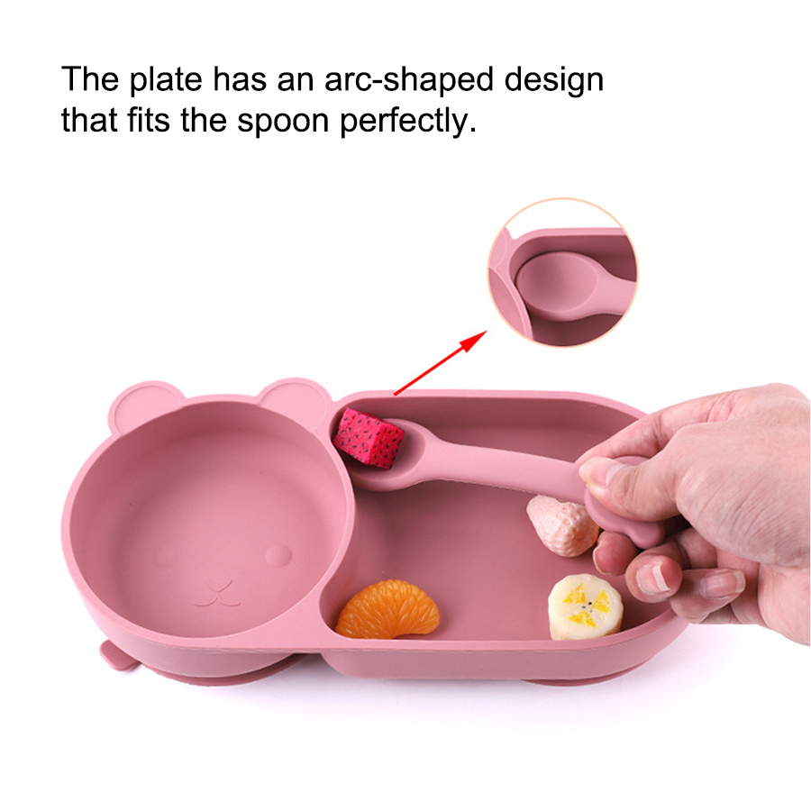 Cuenco con ventosa de silicona - Baby Food Ingredients reseña y precio