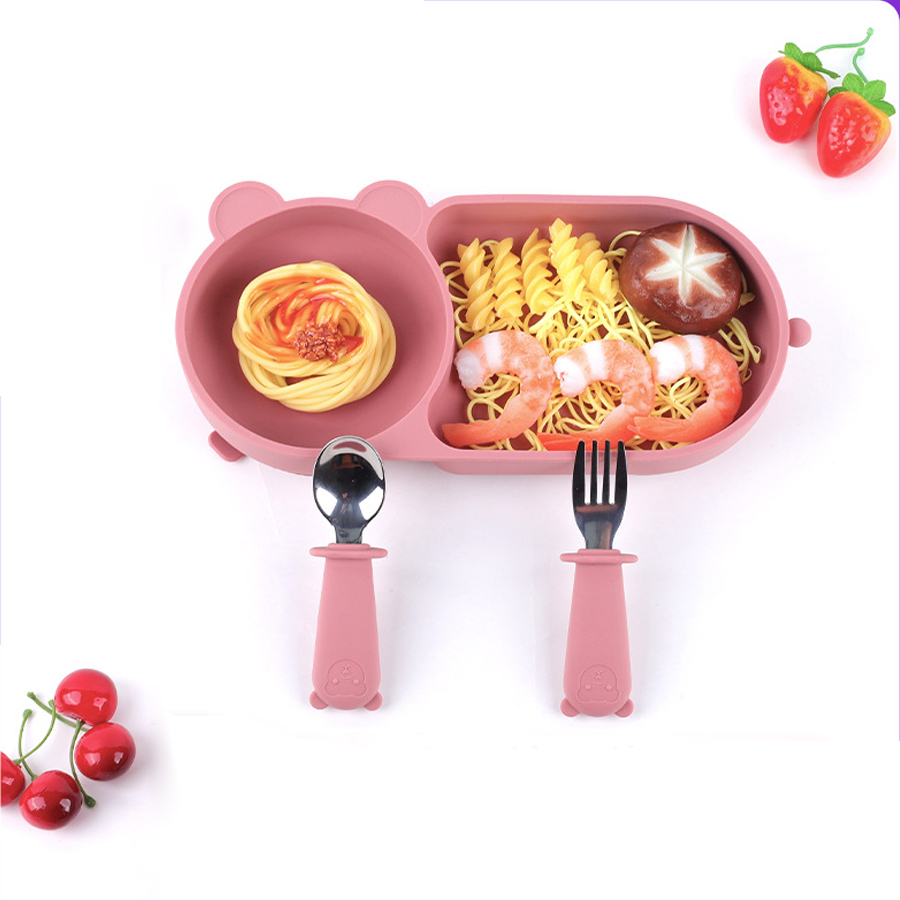 Cuenco con ventosa de silicona - Baby Food Ingredients reseña y precio