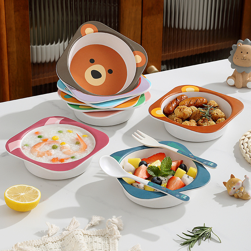 Baby Bowls With Spoon BPA Free - Baby Food With Fiber reseña y precio