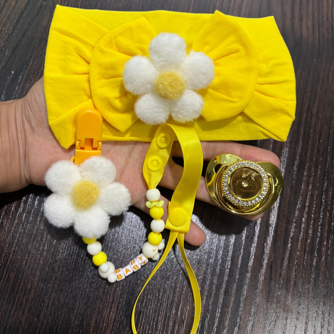 Diadema para bebé con chupete  - Baby Food Grade reseña y precio
