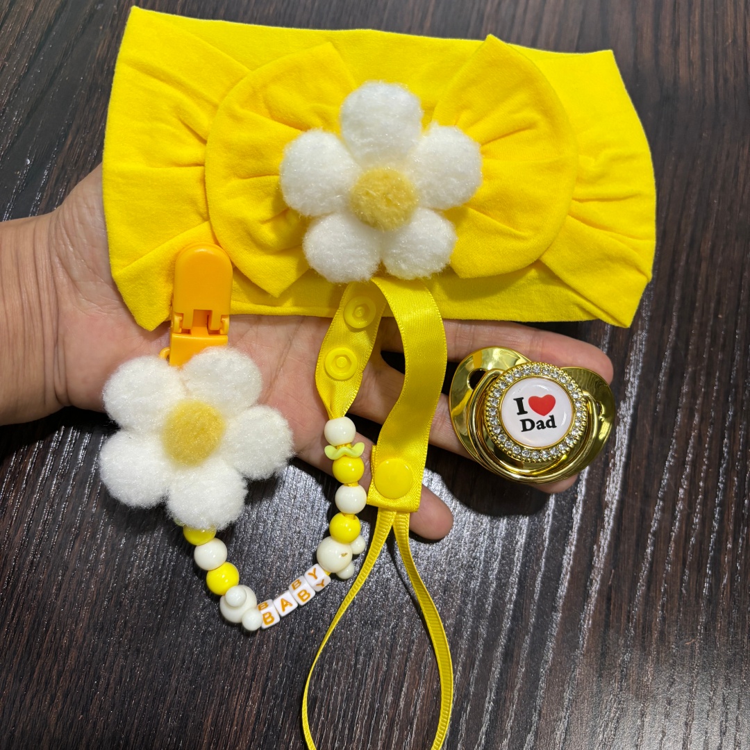 Diadema para bebé con chupete  - Baby Food Grade reseña y precio