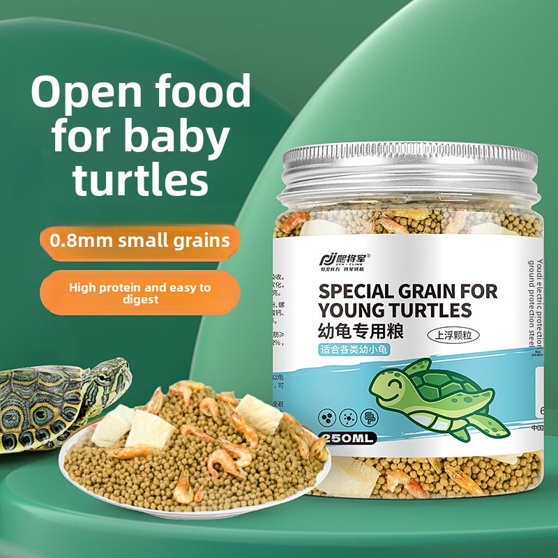 GEN CLIMB Baby Turtle Starter  - Baby Food Shrimp reseña y precio