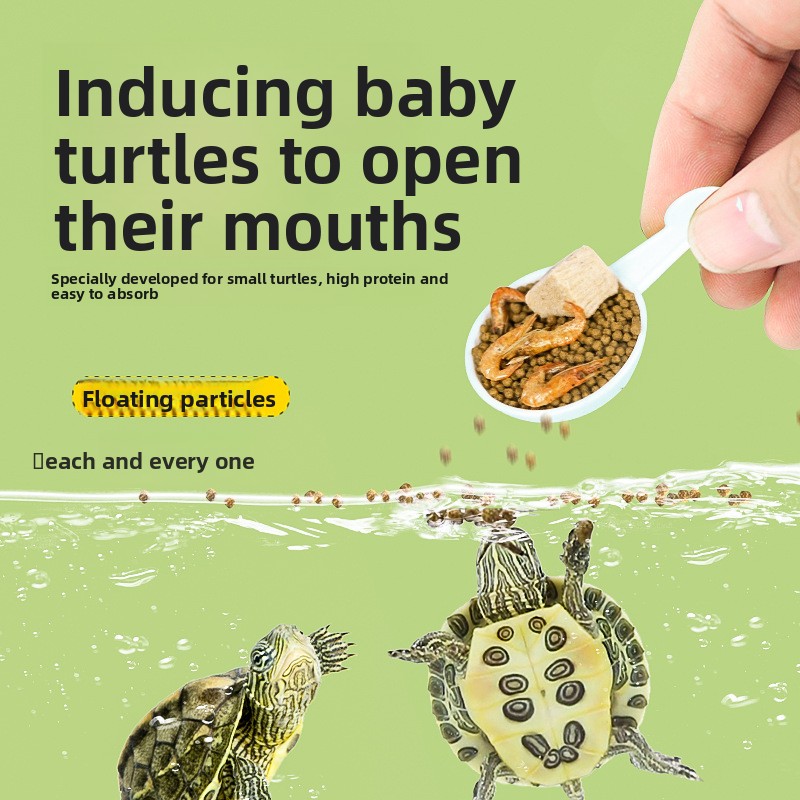 GEN CLIMB Baby Turtle Starter  - Baby Food Shrimp reseña y precio