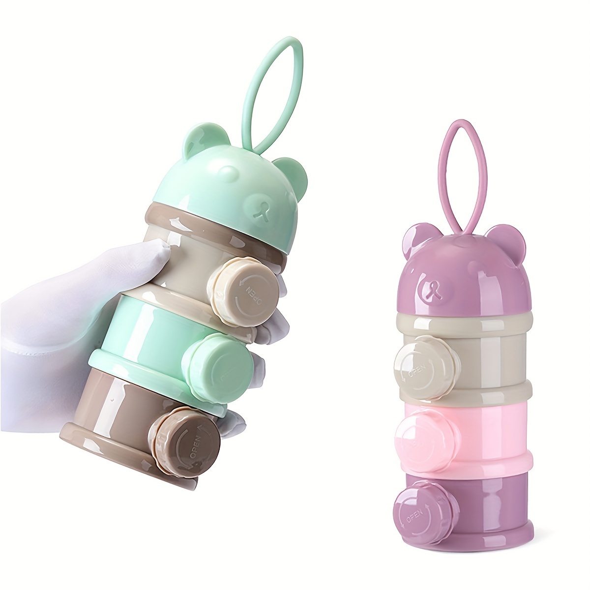 Contenedor de leche en polvo p - Baby Food Glass Jar reseña y precio