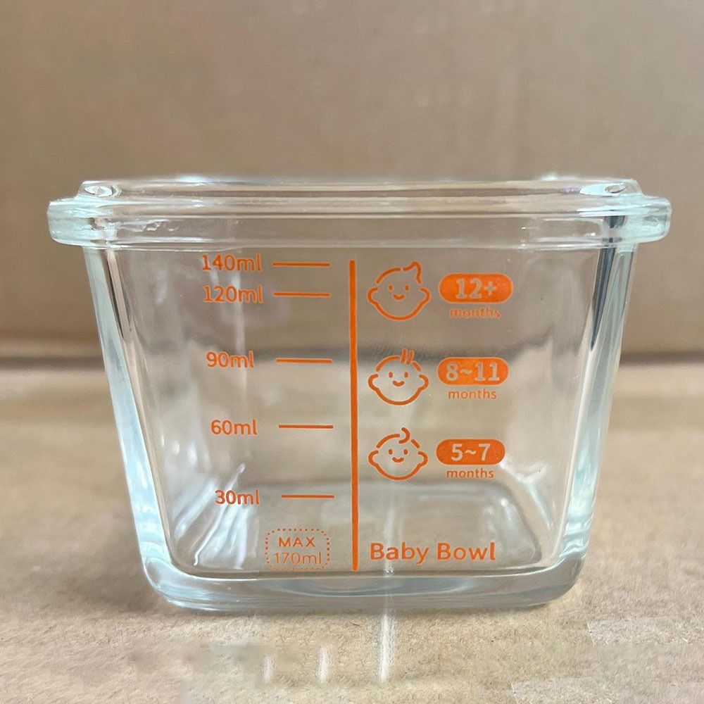 Recipiente Simple de Vidrio pa - Baby Food Glass Jar reseña y precio