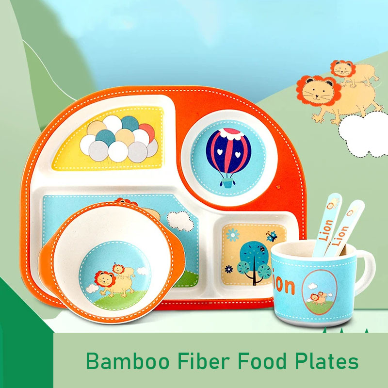 Plato para niños con particion - Baby Food With Fiber reseña y precio
