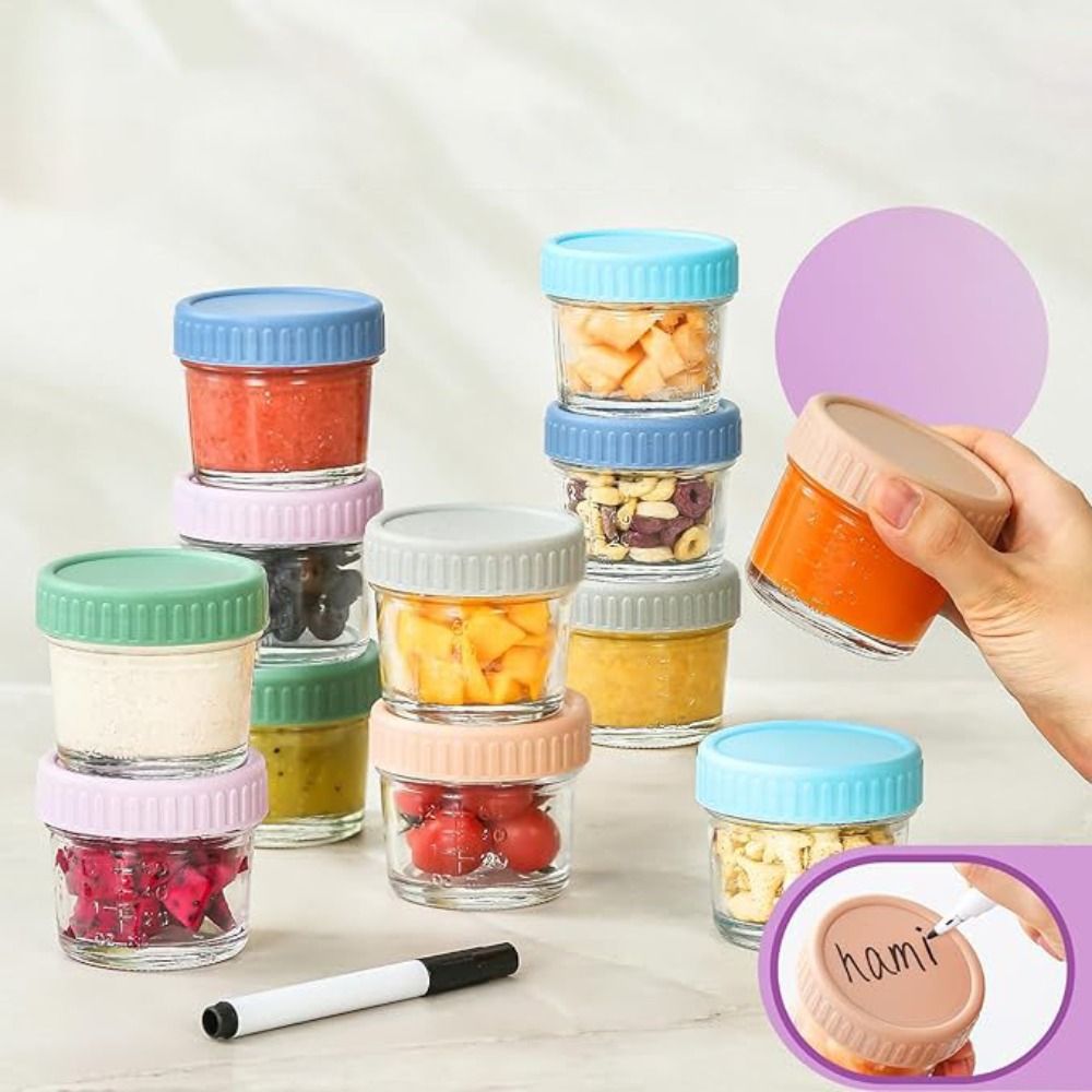 Tarro de cristal para comida d - Baby Food Glass Jar reseña y precio
