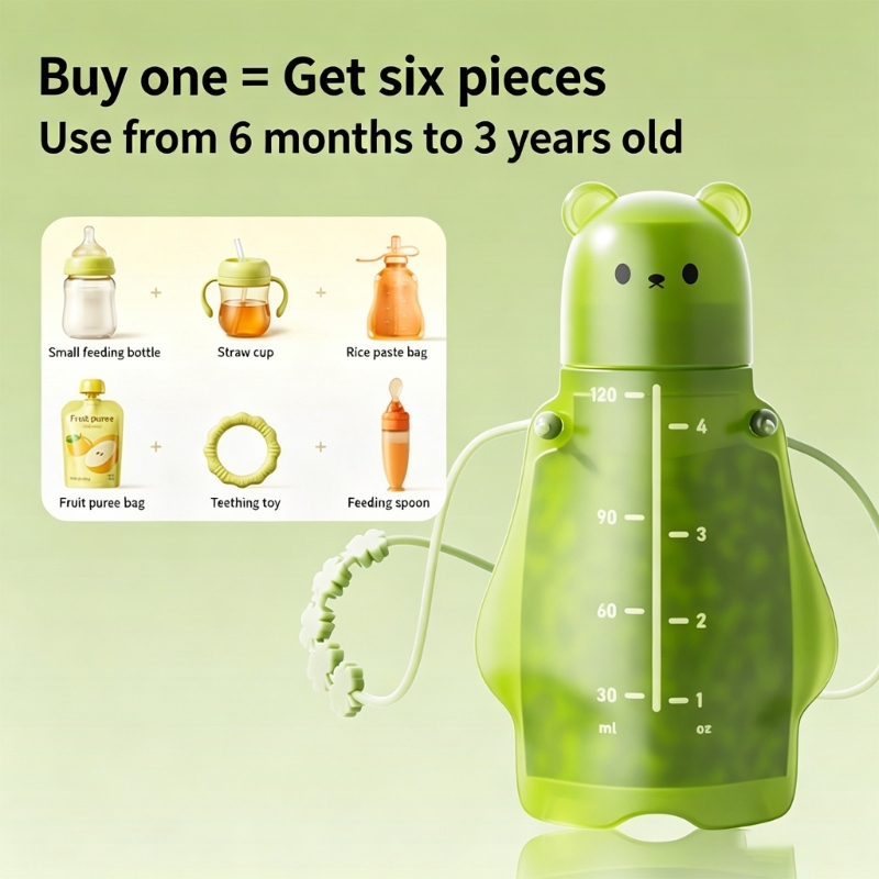 Bolsa de silicona libre de BPA - Baby Food Pouches 1 Year Old reseña y precio
