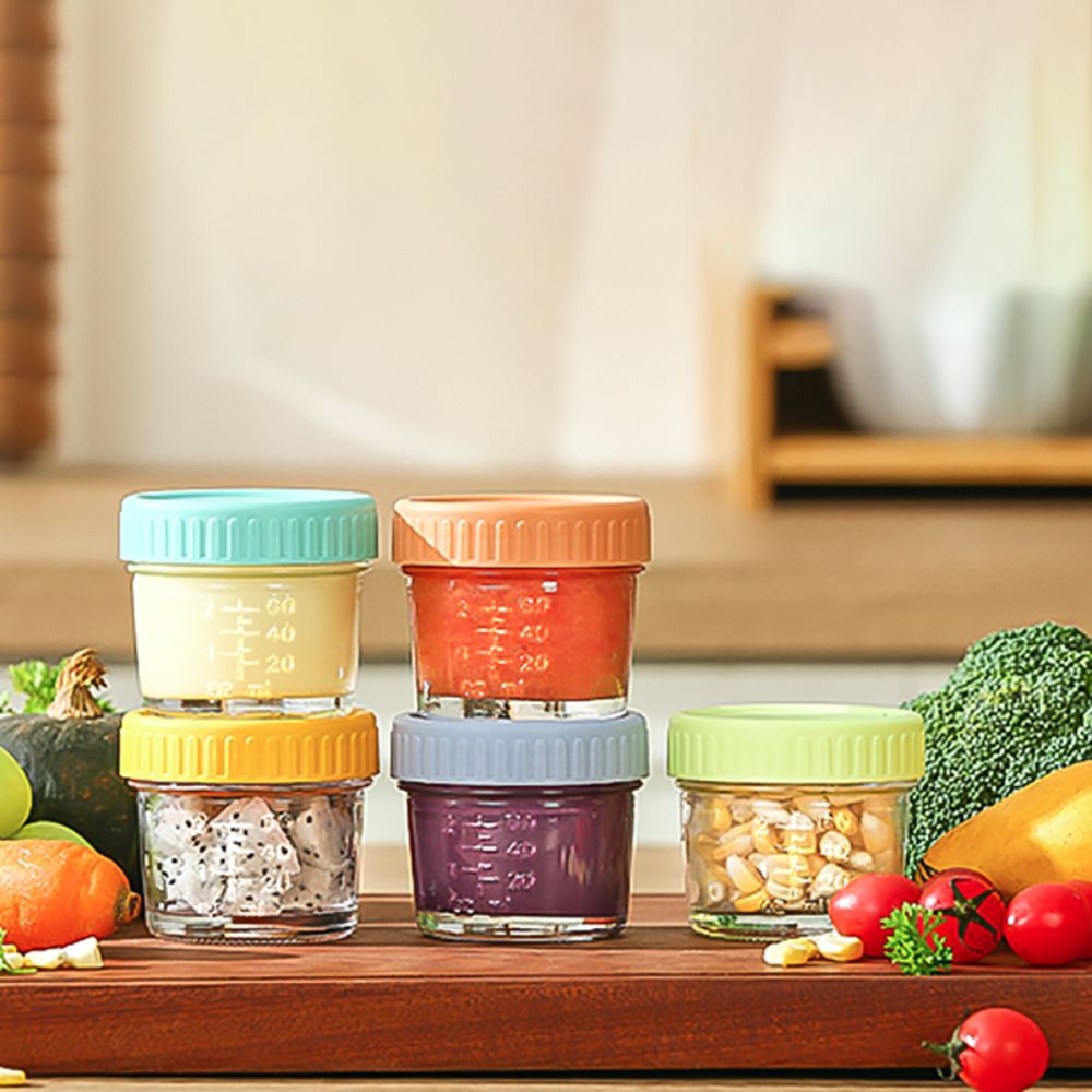 Tarro de cristal para comida d - Baby Food Glass Jar reseña y precio