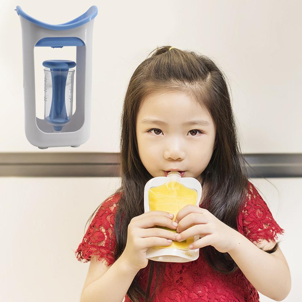 Organizador exprimidor de alim - Baby Puree Pouch reseña y precio