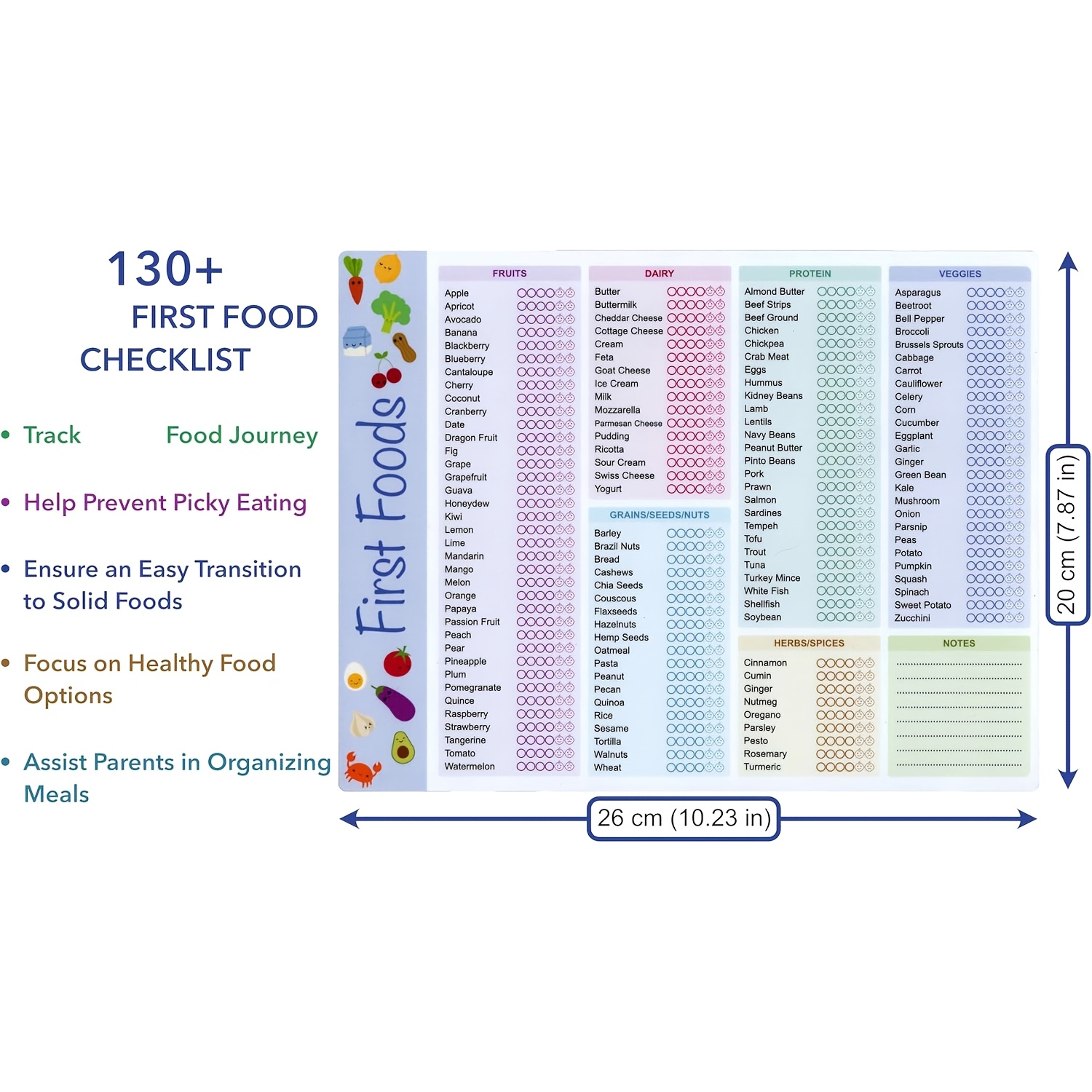 Rastreador de Alimentos para B - Baby Food Quality reseña y precio