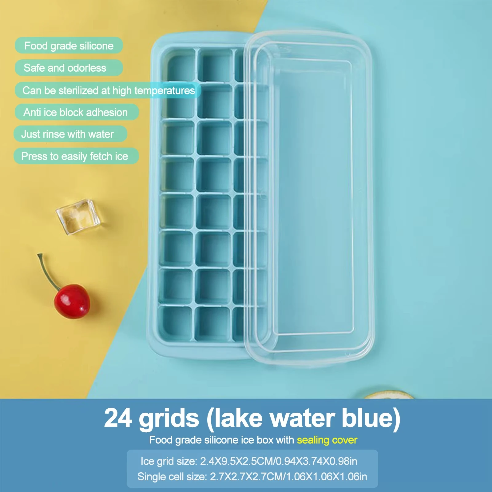 Bandeja de silicona para cubit - Baby Food Freezer Tray reseña y precio