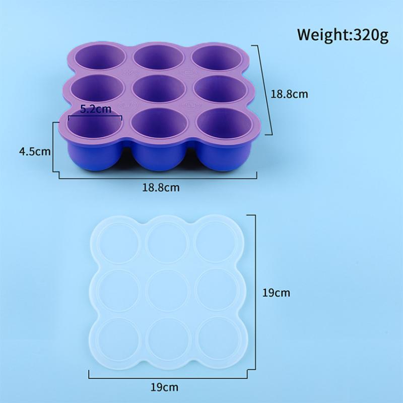 Contenedor de Silicona para Al - Baby Food Freezer Tray reseña y precio