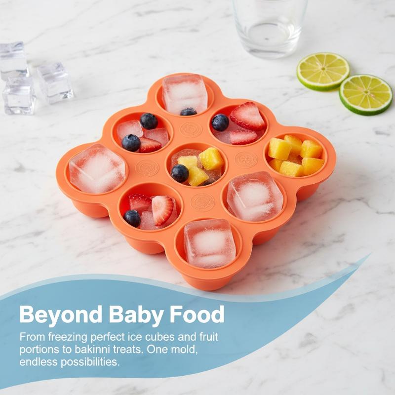 Contenedor de Silicona para Al - Baby Food Freezer Tray reseña y precio