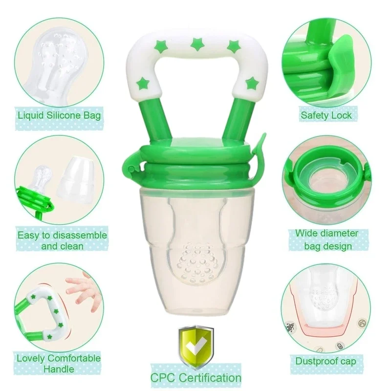 Mordedor de frutas y verduras  - Baby Food Pouches 1 Year Old reseña y precio