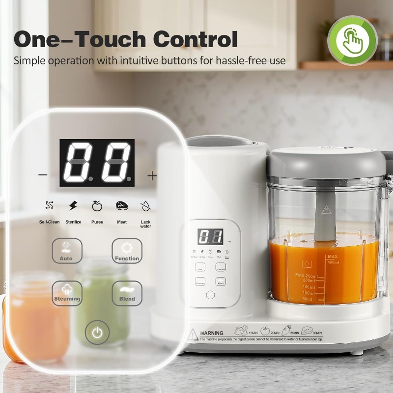 Robot de Cocina para Bebés 4 e - Baby Food Maker reseña y precio