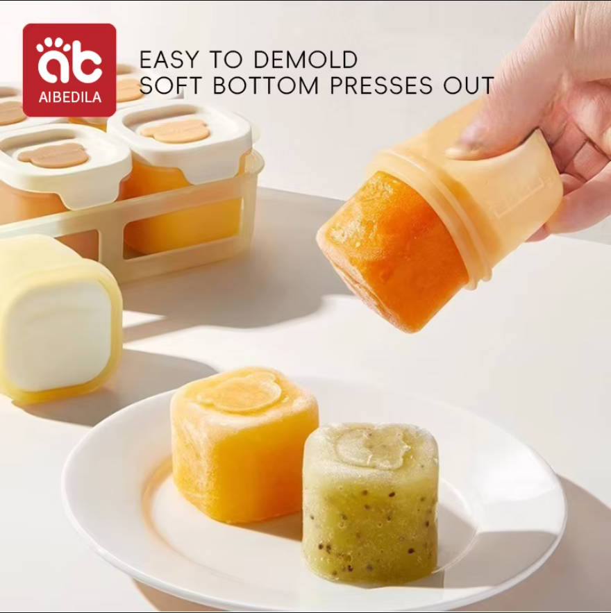 AIBEDILA Bandeja de silicona p - Baby Food Freezer Tray reseña y precio