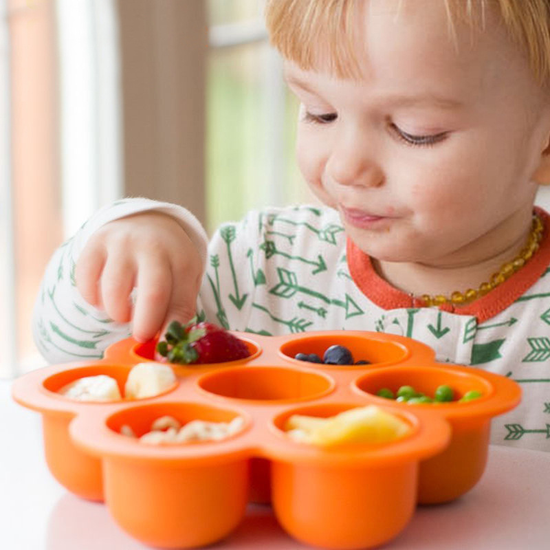 Bandeja de silicona reutilizab - Baby Food Freezer Tray reseña y precio