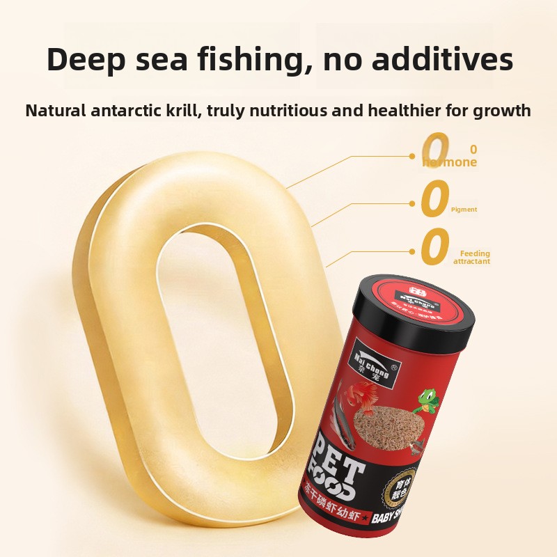 Naichong Krill Antártico Liofi - Baby Food Shrimp reseña y precio