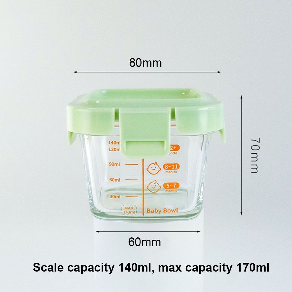 Nueva caja de almacenamiento d - Baby Food Glass Jar reseña y precio