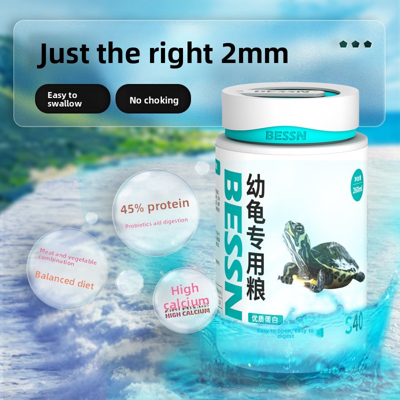 BESSN Comida para Tartarugas T - Baby Food Shrimp reseña y precio
