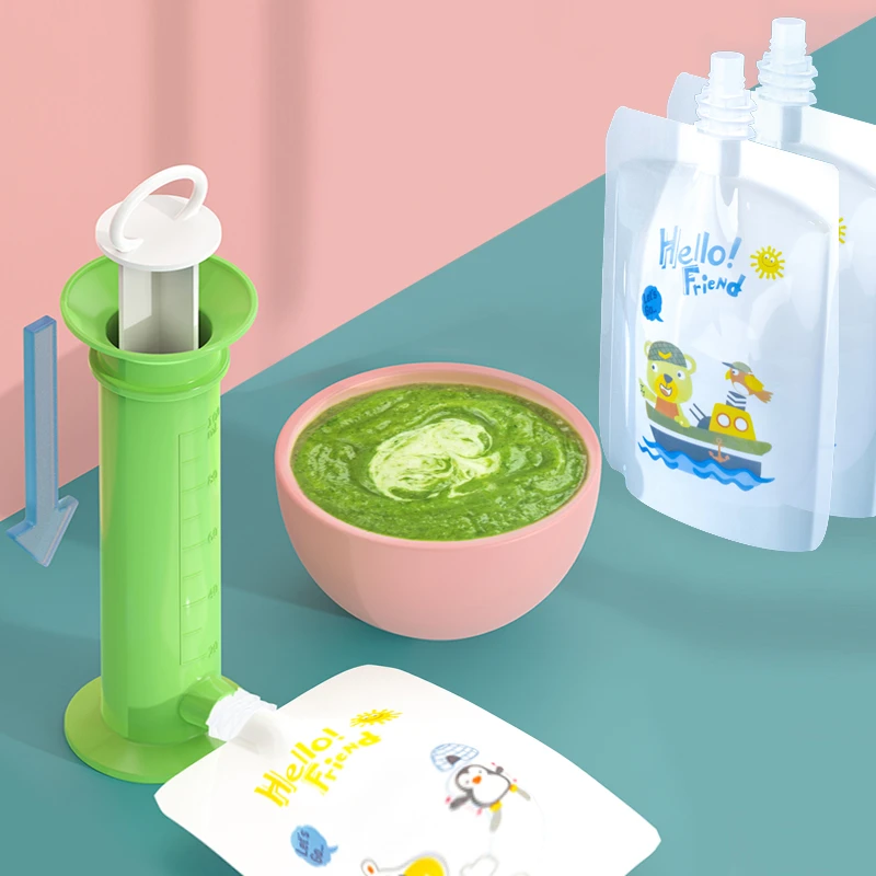 Dispensador de alimentos de fr - Baby Food Pouches 1 Year Old reseña y precio