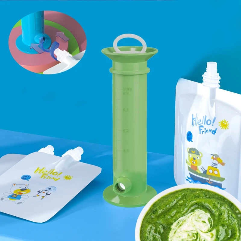 Dispensador de alimentos de fr - Baby Food Pouches 1 Year Old reseña y precio