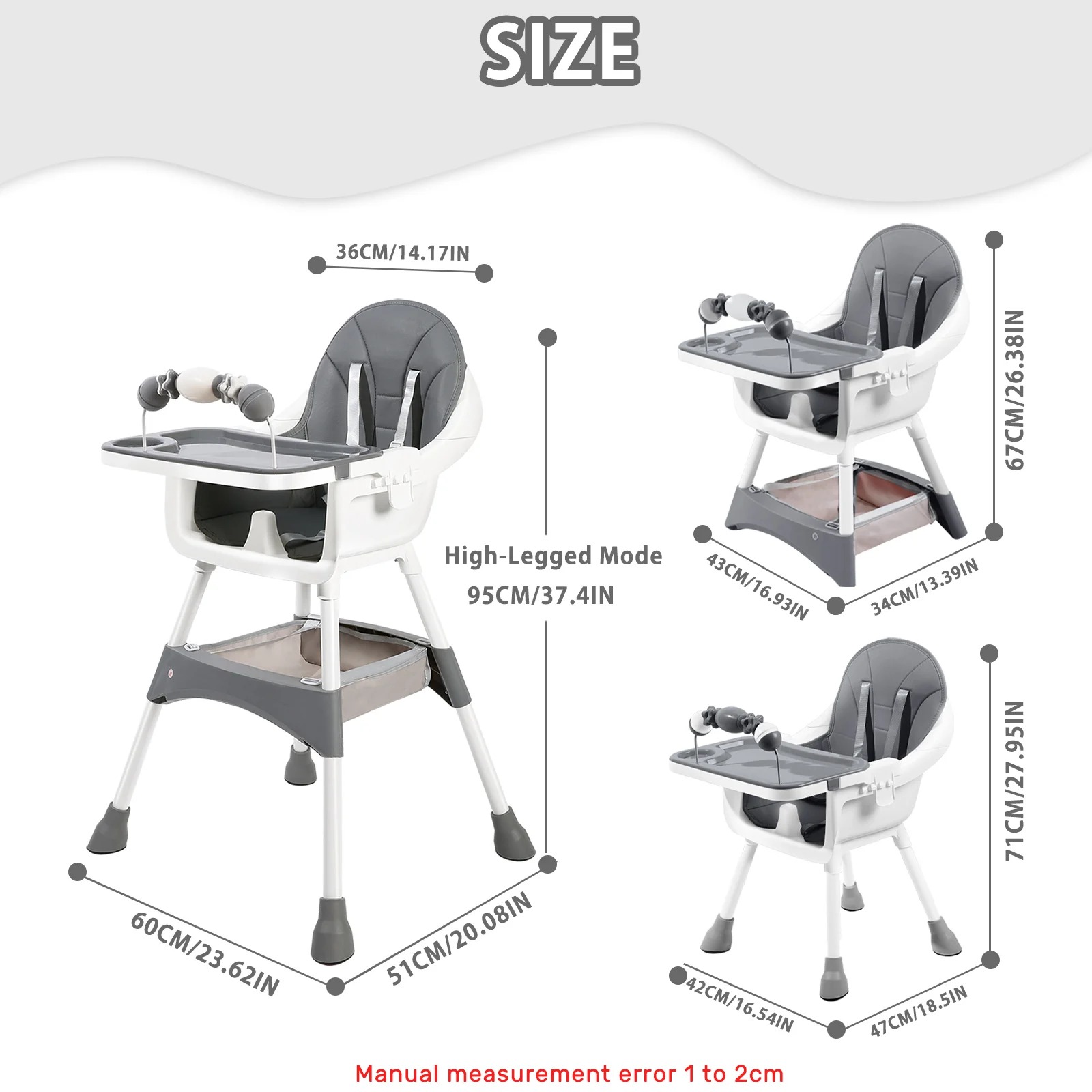 Silla Alta Ajustable para Bebé - Baby Food Freezer Tray reseña y precio