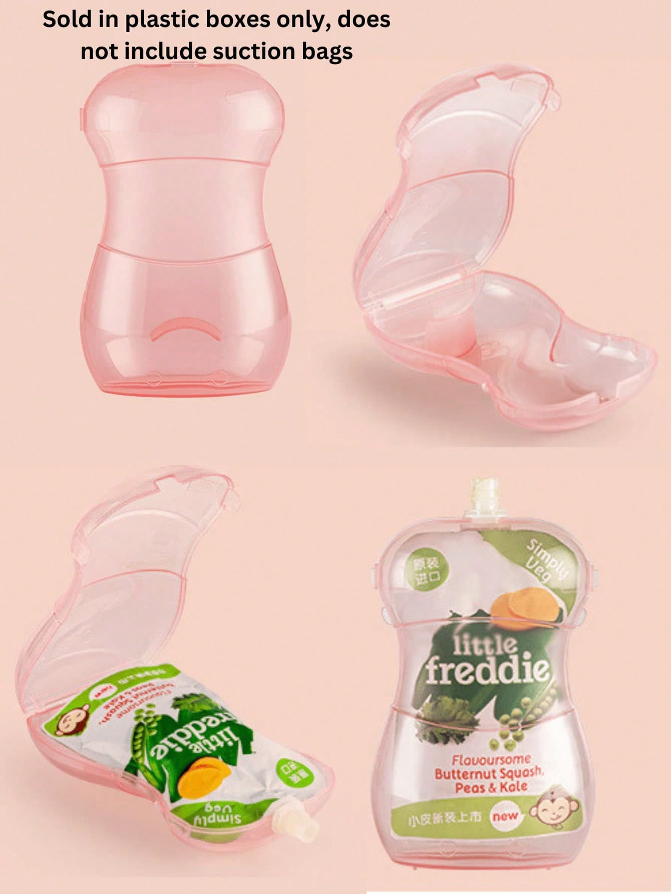 Caja y Bolsa de Succión para P - Baby Puree Pouch reseña y precio