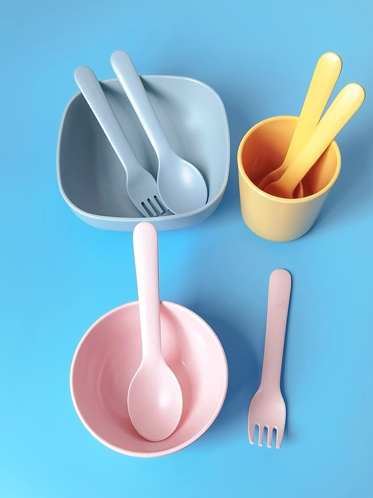 Juego de Cubiertos de Fibra de - Baby Food With Fiber reseña y precio
