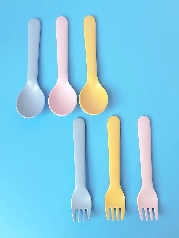 Juego de Cubiertos de Fibra de - Baby Food With Fiber reseña y precio