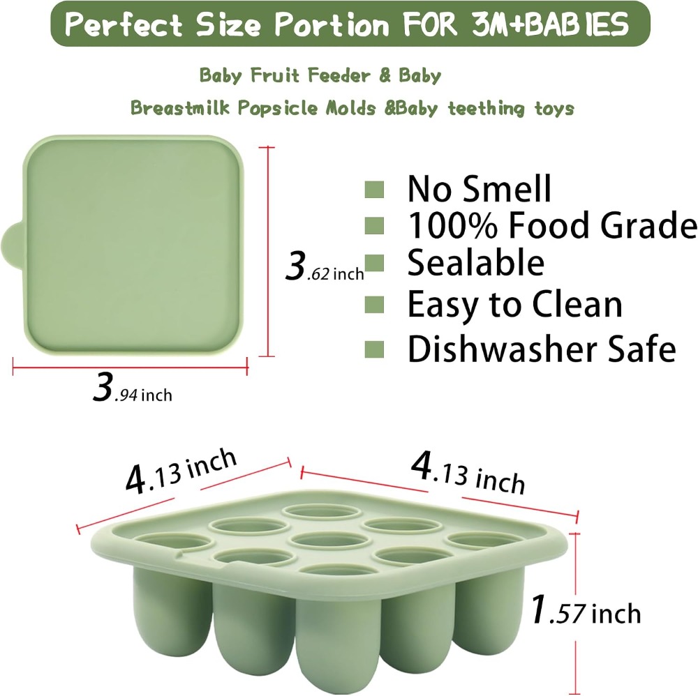 Bandeja Congeladora de Aliment - Baby Food Freezer Tray reseña y precio