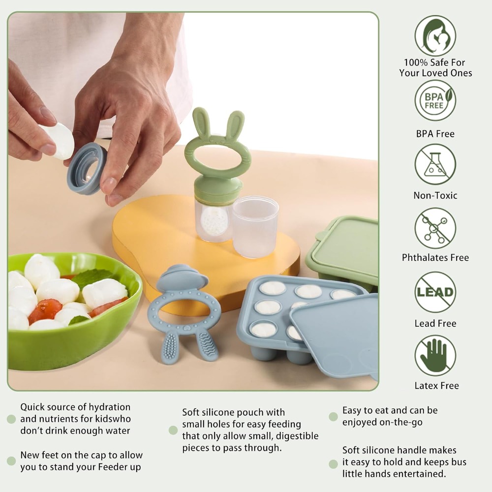 Bandeja Congeladora de Aliment - Baby Food Freezer Tray reseña y precio